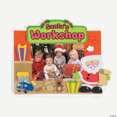 “Santa’s Workshop” Photo Frame Craft Kit