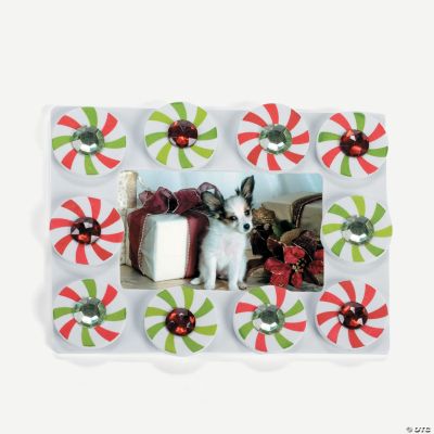 Peppermint Candy Photo Frame Magnet Craft Kit