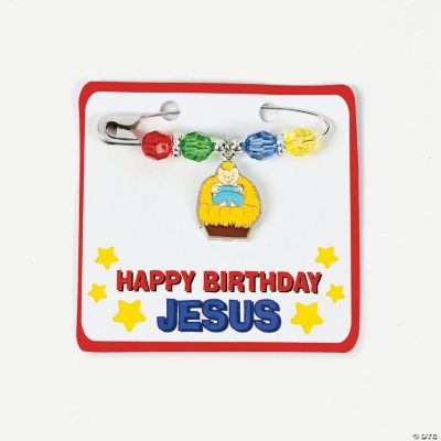 “Happy Birthday Jesus” Pin Craft Kit