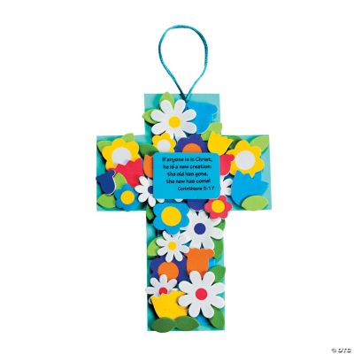 Flowering Cross Sign Craft Kit