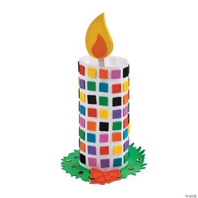Mosaic Candle Craft Kit