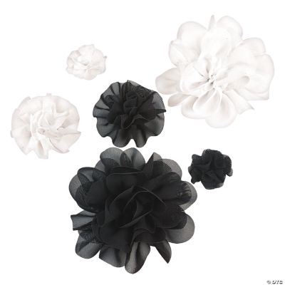 Black & White Monochromatic Flowers