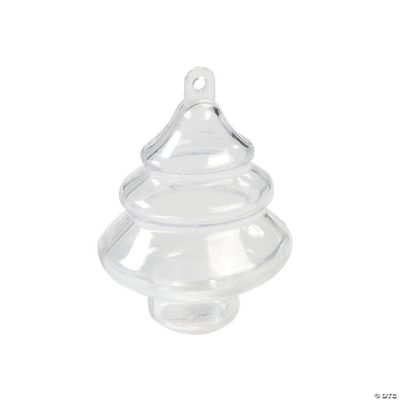 DIY Clear Tree Ornaments