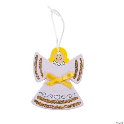 DIY Ceramic Angel Ornaments