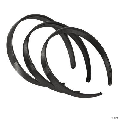 Black Fabric Headbands