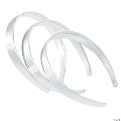White Fabric Headbands
