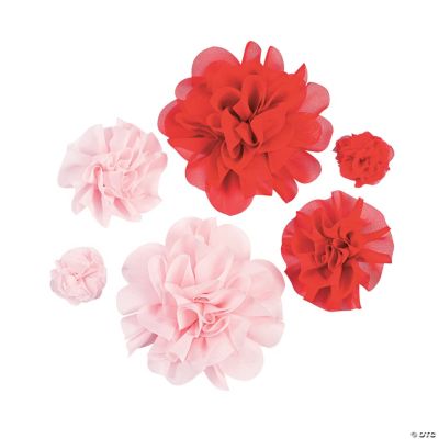 Red & Pink Monochromatic Flowers