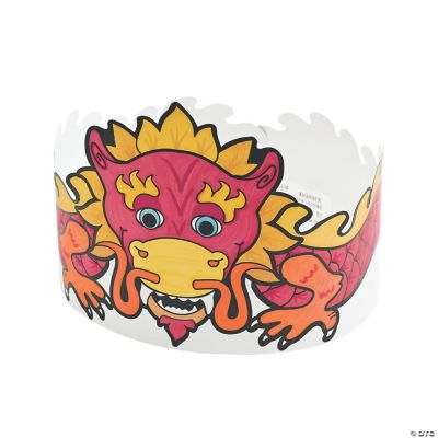 Color Your Own Chinese New Year Crowns