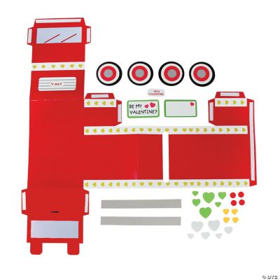 Valentine Truck Mailbox Craft Kit Oriental Trading