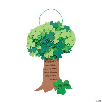 Shamrock Tree Sign Craft Kit