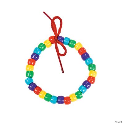 Beaded Rainbow Bracelet Craft Kit