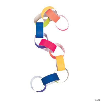 Rainbow Paper Chain Craft Kit