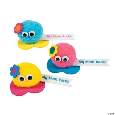 “My Mom Rocks” Pom-Pom Critter Craft Kit