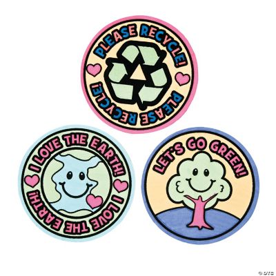 Color Your Own Earth Day Magnets