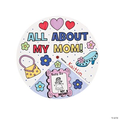 Color Your Own “All About My Mom” Wheels