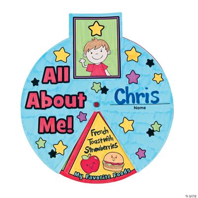 Color Your Own “All About Me” Wheels