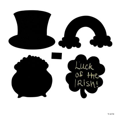 St. Patrick’s Day Chalkboard Shapes