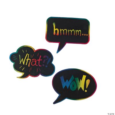 Magic Scratch Thought Bubbles
