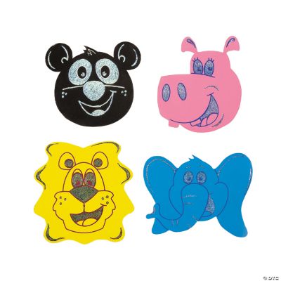 Magic Color Scratch Zoo Animal Magnets