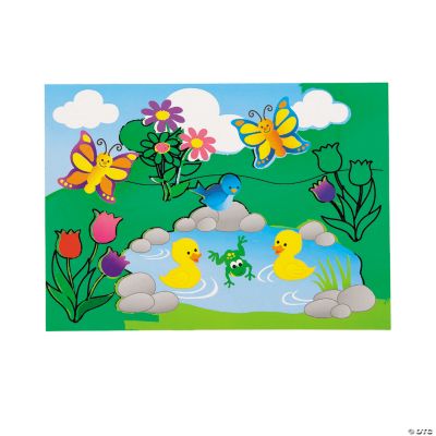 Spring Scratch ‘N Reveal Craft Kit