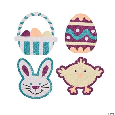 Easter Shapes Glitter Art Craft Kit