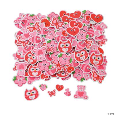 Valentine Self-Adhesive Shapes