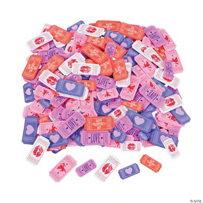 Love Ticket Shapes