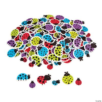 Ladybug Adhesive Shapes