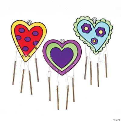 Heart Sun Catcher Wind Chimes