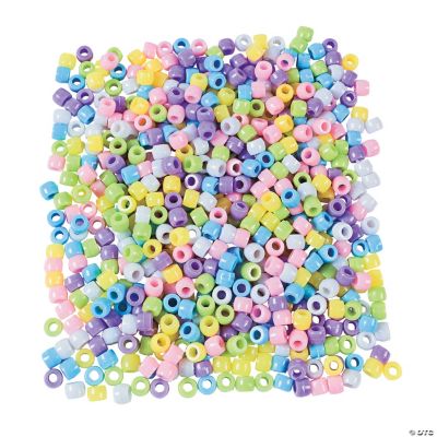Pastel Pony Beads - 6mm