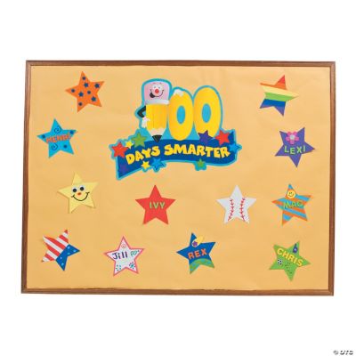 26 Pc. DIY “100 Days Of School” Bulletin Board Set