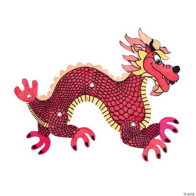 DIY Jointed Dragon Cutouts