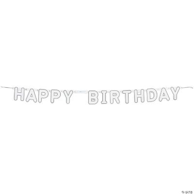 DIY “Happy Birthday” Banners