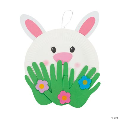 Paper Plate Peeking Bunny Craft Kit