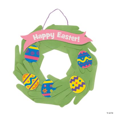 Handprint Easter Wreaths Craft Kit