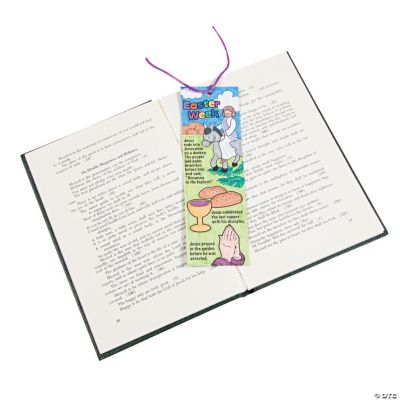 Color Your Own Easter Story Bookmarks