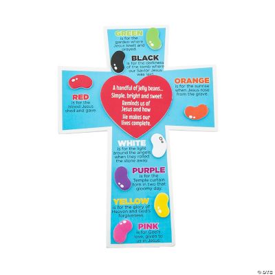 Jelly Bean Prayer Magnets Craft Kit