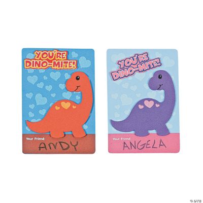 “Dino-Mite” Valentine Craft Kit