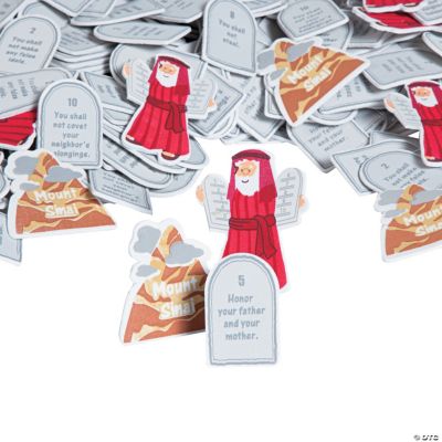 10 Commandments Foam Shapes