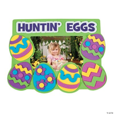 Easter Egg Hunt Photo Frame Magnet Craft Kit