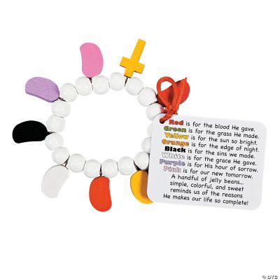 Jelly Bean Prayer Bracelet Craft Kit
