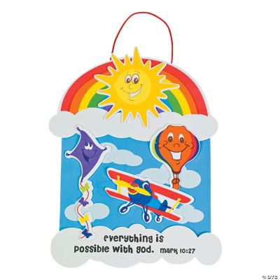 Up & Away Inspirational Sign Craft Kit
