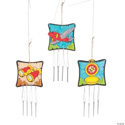 Color Your Own Awesome Adventure Wind Chimes