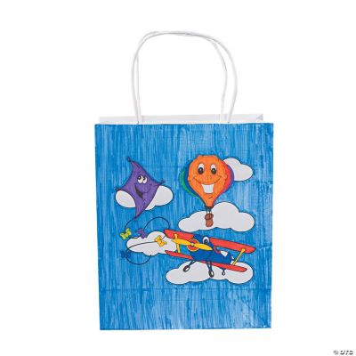 Color Your Own Up & Away Take Home Bags