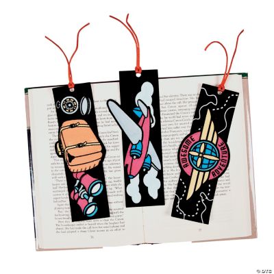 Color Your Own Awesome Adventure Fuzzy Bookmarks