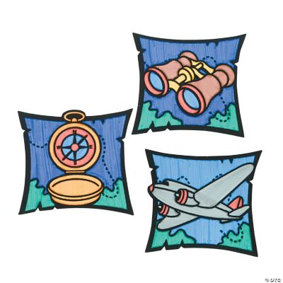 Color Your Own Awesome Adventure Fuzzy Magnets