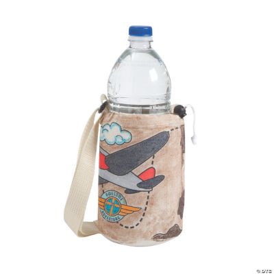 Color Your Own Awesome Adventure Water Bottle Holders