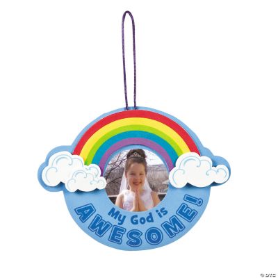 “My God Is Awesome!” Photo Frame Ornament Craft Kit