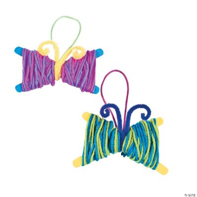 Yarn Butterfly Craft Kit