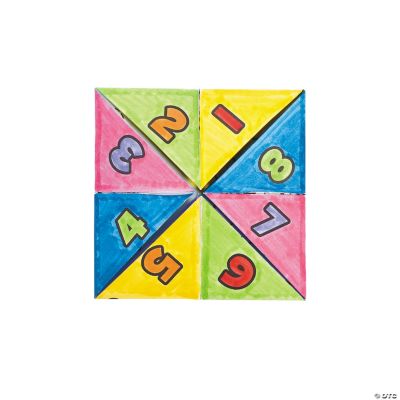 Color Your Own Faith Fortune Tellers